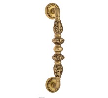 Ручка скоба Venezia LUCRECIA 305мм (250мм) D3 французское золото + коричневый