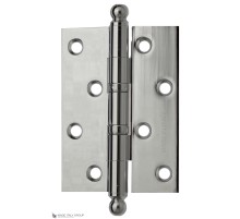 Дверная петля универсальная с круглым колпачком Fratelli Cattini CR102 102x75x3 CR полированный хром