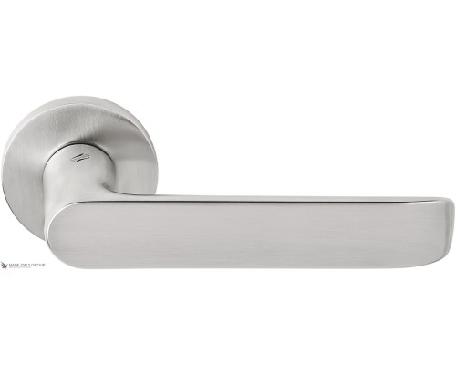 Дверная ручка на круглом основании COLOMBO Lund SE11RSB-CM матовый хром Дверная ручка на круглом основании COLOMBO Lund SE11RSB-CM матовый хром