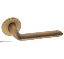 Дверная ручка на круглом основании Fratelli Cattini FEO 7FS-BY матовая бронза