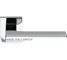 Дверная ручка на квадратном основании COLOMBO Dea FF21RSB-CR полированный хром