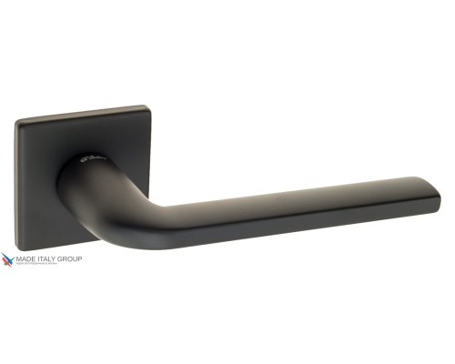 Дверная ручка на квадратном основании Fratelli Cattini LINEA 8FS-NM матовый черный Дверная ручка на квадратном основании Fratelli Cattini LINEA 8FS-NM матовый черный