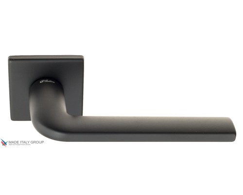Дверная ручка на квадратном основании Fratelli Cattini LINEA 8FS-NM матовый черный Дверная ручка на квадратном основании Fratelli Cattini LINEA 8FS-NM матовый черный
