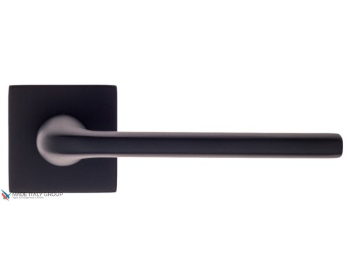 Дверная ручка на квадратном основании Fratelli Cattini LINEA 8FS-NM матовый черный Дверная ручка на квадратном основании Fratelli Cattini LINEA 8FS-NM матовый черный