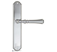 Дверная ручка на планке Fratelli Cattini GRACIA PL02-CR полированный хром Дверная ручка на планке Fratelli Cattini GRACIA PL02-CR полированный хром