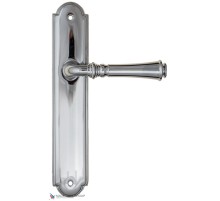 Дверная ручка на планке Fratelli Cattini GRACIA PL257-CR полированный хром Дверная ручка на планке Fratelli Cattini GRACIA PL257-CR полированный хром