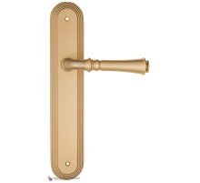 Дверная ручка на планке Fratelli Cattini GRACIA PL288-BS матовая латунь