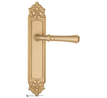 Дверная ручка на планке Fratelli Cattini GRACIA PL96-BS матовая латунь