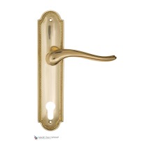 Дверная ручка на планке Fratelli Cattini LAVERA CYL PL248-OLV полированная латунь Дверная ручка на планке Fratelli Cattini LAVERA CYL PL248-OLV полированная латунь