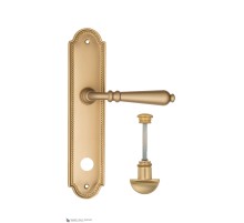 Дверная ручка на планке Fratelli Cattini NAPOLI WC-2 PL248-BS матовая латунь