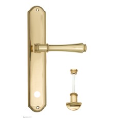 Дверная ручка на планке Fratelli Cattini PICCO WC-2 PL02-OLV полированная латунь