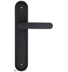 Дверная ручка на планке Fratelli Cattini PIPPA PL288-NM матовый черный