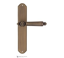 Дверная ручка на планке Fratelli Cattini TORCELLO PL02-BY матовая бронза
