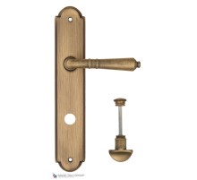 Дверная ручка на планке Fratelli Cattini TOSCANA WC-2 PL257-BY матовая бронза