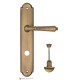 Дверная ручка на планке Fratelli Cattini TOSCANA WC-2 PL257-BY матовая бронза