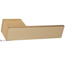 Дверная ручка на прямоугольном основании Fratelli Cattini MODO 6-KD золото крайола