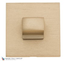 Фиксатор поворотный на квадратном основании Fratelli Cattini WC 8FS-BS матовая латунь