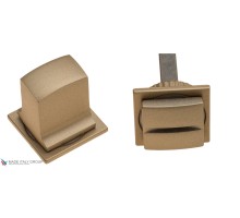 Фиксатор поворотный на MINI квадратном основании Fratelli Cattini WC-8 4FS-BS матовая латунь