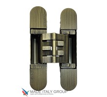 KUBICA K2760 DXSX, BS петля скрытая универсальная СОСТАРЕННАЯ БРОНЗА (60 kg)