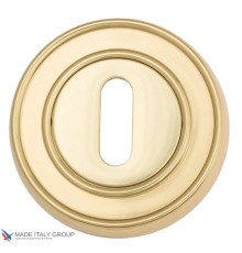 Накладка дверная под ключ буратино Venezia KEY-1 D6 полированная латунь (2шт.)