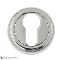 Накладка под цилиндр на круглом основании Fratelli Cattini CYL-1 D1-CR полированный хром 2 шт.