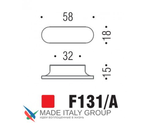 Ручка скоба модерн COLOMBO DESIGN F131A-CR полированный хром 32 мм Ручка скоба модерн COLOMBO DESIGN F131A-CR полированный хром 32 мм