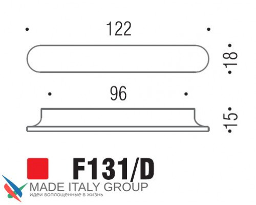 Ручка скоба модерн COLOMBO DESIGN F131D-NM матовый черный 96 мм Ручка скоба модерн COLOMBO DESIGN F131D-NM матовый черный 96 мм