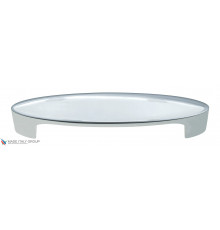 Ручка скоба модерн COLOMBO DESIGN F138E-CR полированный хром 128 мм
