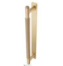 Ручка скоба Venezia EXA ZIG PL-X 340мм (290мм) матовая латунь