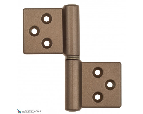 143BV032D_T Петля накладная без врезки ALDEGHI 32x35 коричневая бронза ЛЕВАЯ 143BV032D_T Петля накладная без врезки ALDEGHI 32x35 коричневая бронза ЛЕВАЯ