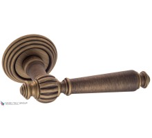 Дверная ручка на круглом основании Fratelli Cattini MARANI D8-BY матовая бронза