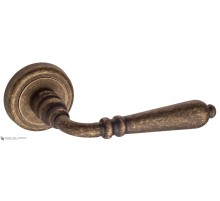 Дверная ручка на круглом основании Fratelli Cattini NAPOLI D1-BA античная бронза