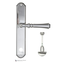 Дверная ручка на планке Fratelli Cattini GRACIA WC-2 PL02-CR полированный хром Дверная ручка на планке Fratelli Cattini GRACIA WC-2 PL02-CR полированный хром