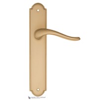 Дверная ручка на планке Fratelli Cattini LAVERA PL257-BS матовая латунь Дверная ручка на планке Fratelli Cattini LAVERA PL257-BS матовая латунь