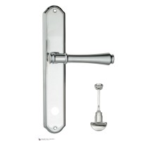 Дверная ручка на планке Fratelli Cattini PICCO WC-2 PL02-CR полированный хром