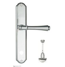 Дверная ручка на планке Fratelli Cattini PICCO WC-2 PL02-CR полированный хром