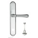 Дверная ручка на планке Fratelli Cattini PICCO WC-2 PL02-CR полированный хром
