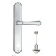 Дверная ручка на планке Fratelli Cattini PICCO WC-2 PL02-CR полированный хром