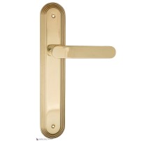 Дверная ручка на планке Fratelli Cattini PIPPA PL288-OLV полированная латунь