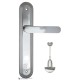 Дверная ручка на планке Fratelli Cattini PIPPA WC-2 PL288-CR полированный хром