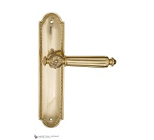 Дверная ручка на планке Fratelli Cattini TORCELLO PL248-OLV полированная латунь