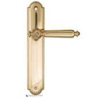 Дверная ручка на планке Fratelli Cattini TORCELLO PL257-OLV полированная латунь