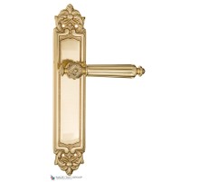 Дверная ручка на планке Fratelli Cattini TORCELLO PL96-OLV полированная латунь