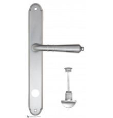Дверная ручка на планке Fratelli Cattini TOSCANA WC-2 PL01-CS матовый хром