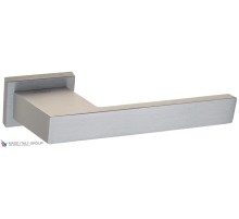 Дверная ручка на прямоугольном основании Fratelli Cattini VELO 6-CS матовый хром