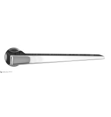 Дверная ручка Venezia Unique PHILIP (серия SLIM) полированный хром