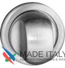 Фиксатор поворотный круглый Venezia Unique WC-30 (серия SLIM) матовый хром