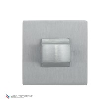 Фиксатор поворотный на квадратном основании Fratelli Cattini WC 8.7-CS матовый хром