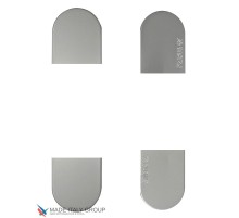 Колпачки для петель К6300, цвет МАТОВЫЙ НИКЕЛЬ (4 шт.)