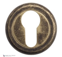 Накладка под цилиндр на круглом основании Fratelli Cattini CYL-1 D1-BA античная бронза 2 шт.